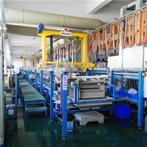 碱性无氰自动线